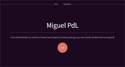 Desktop Screenshot of miguelpdl.com